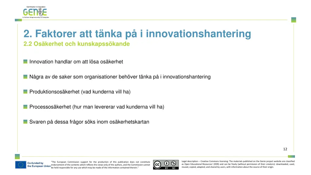 2 faktorer att t nka p i innovationshantering 2