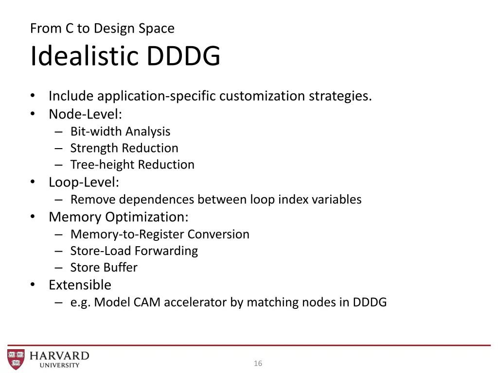 from c to design space idealistic dddg 1