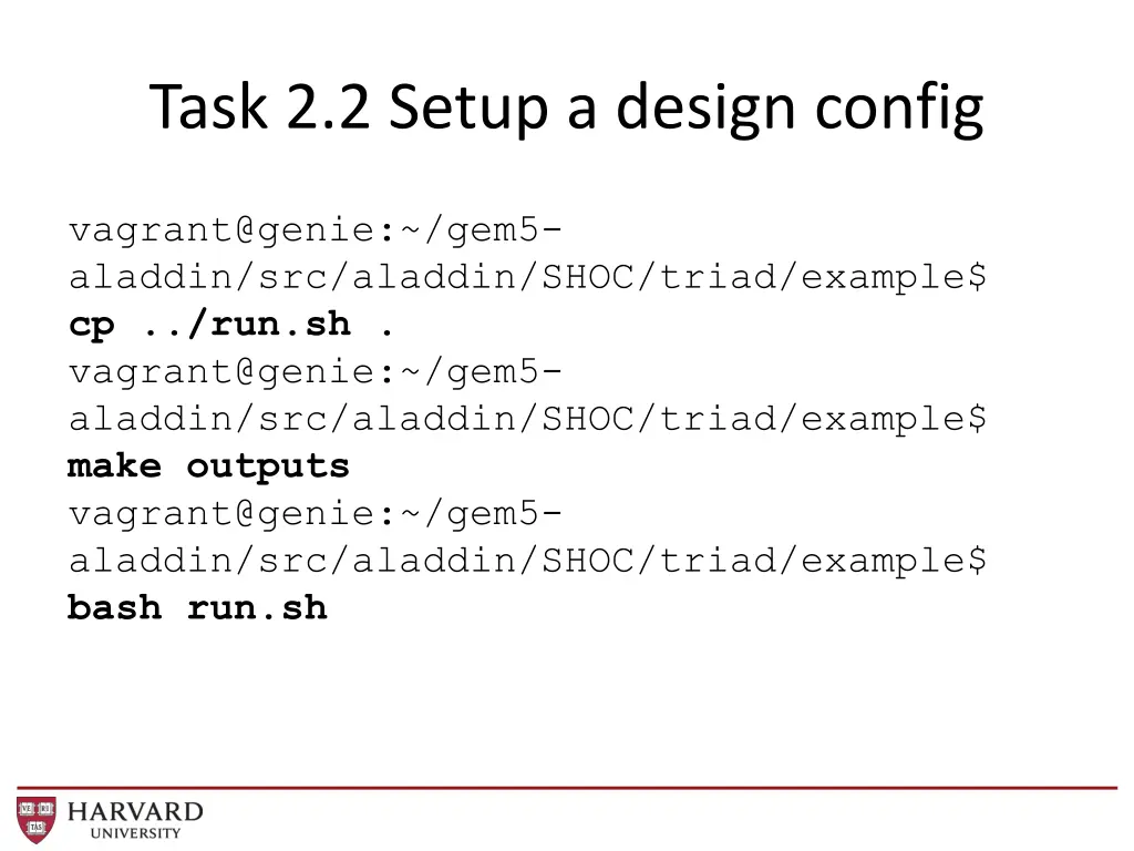 task 2 2 setup a design config 2