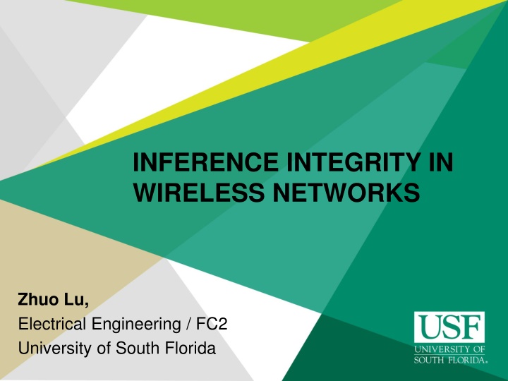 inference integrity in wireless networks