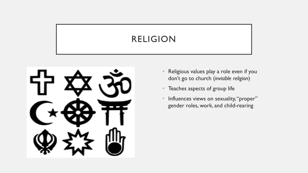 religion