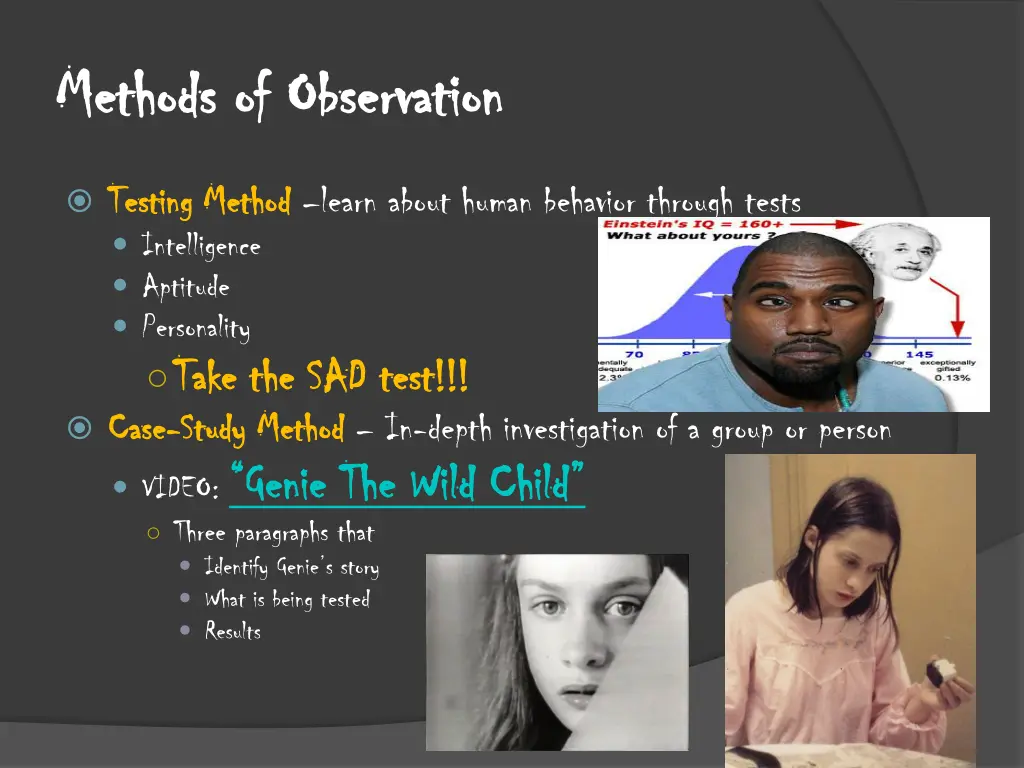 methods of observation methods of observation