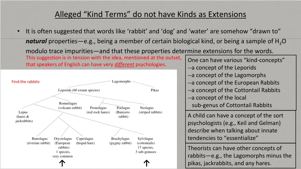 alleged kind terms do not have kinds as extensions