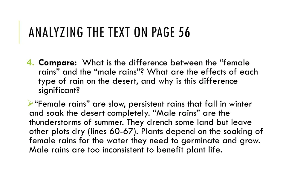 analyzing the text on page 56 3