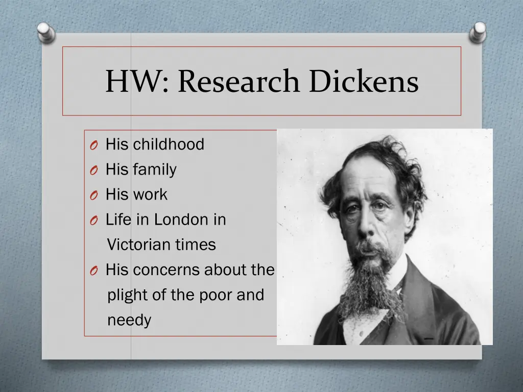 hw research dickens