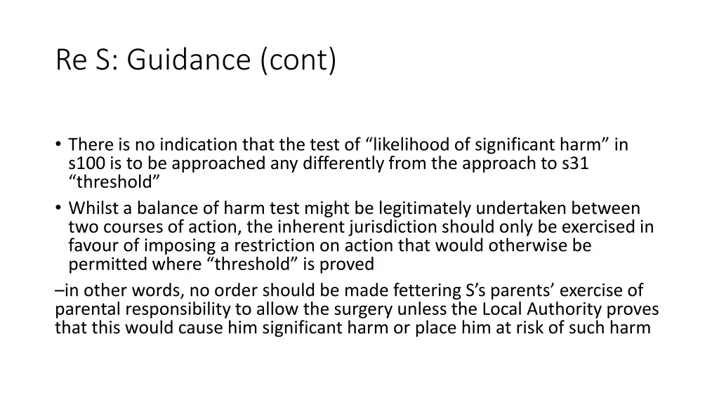 re s guidance cont 1