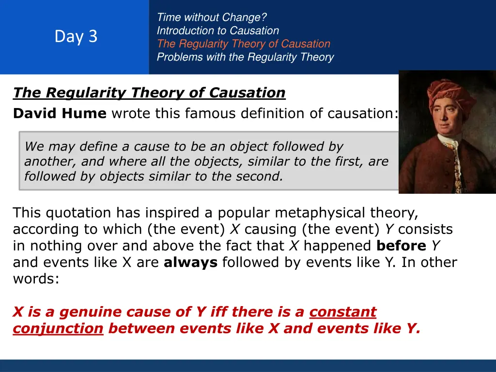 time without change introduction to causation 12