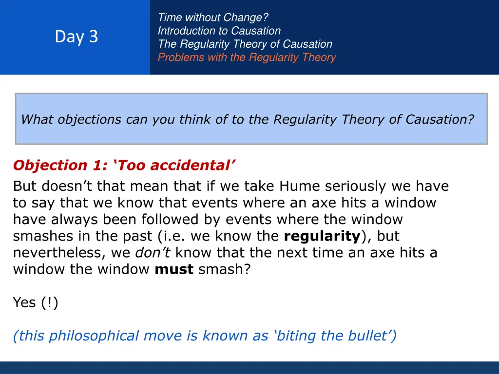 time without change introduction to causation 18