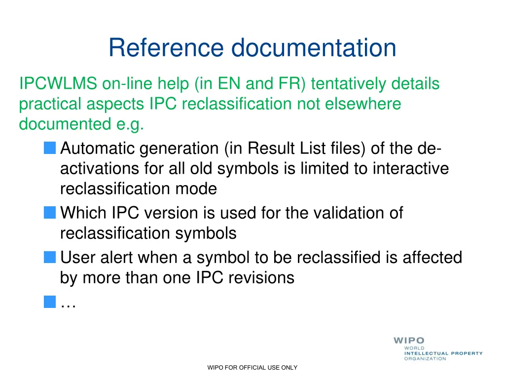 reference documentation 1