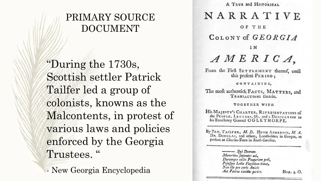 primary source document