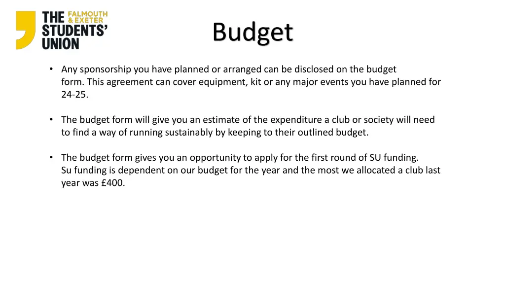 budget 1