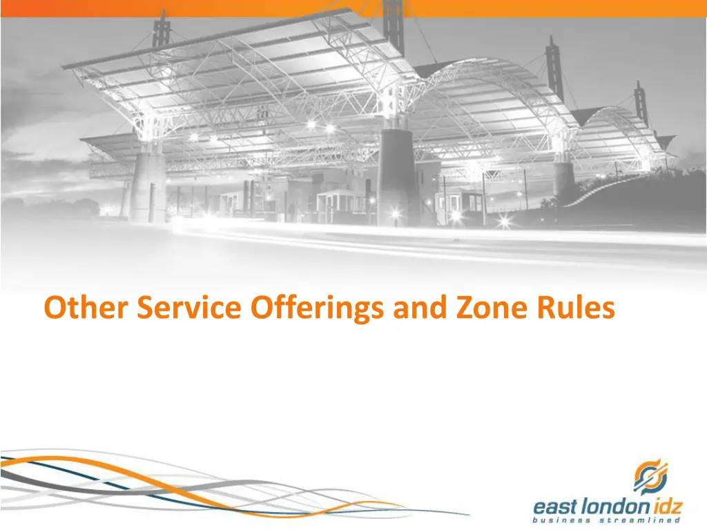 other service offerings and zone rules