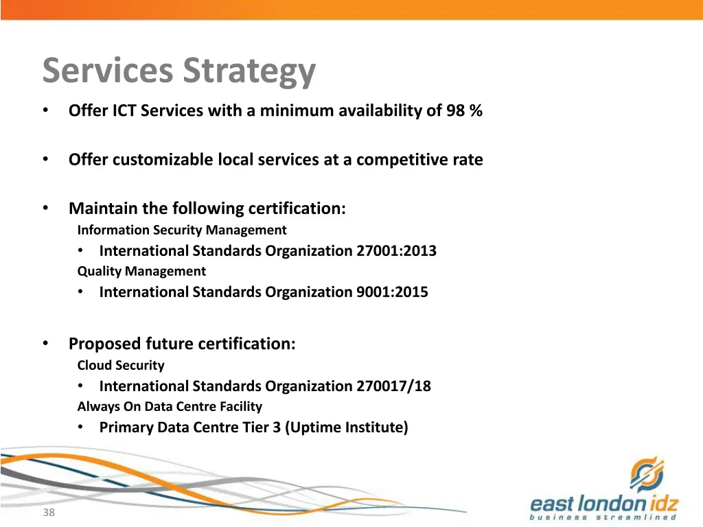 services strategy offer ict services with