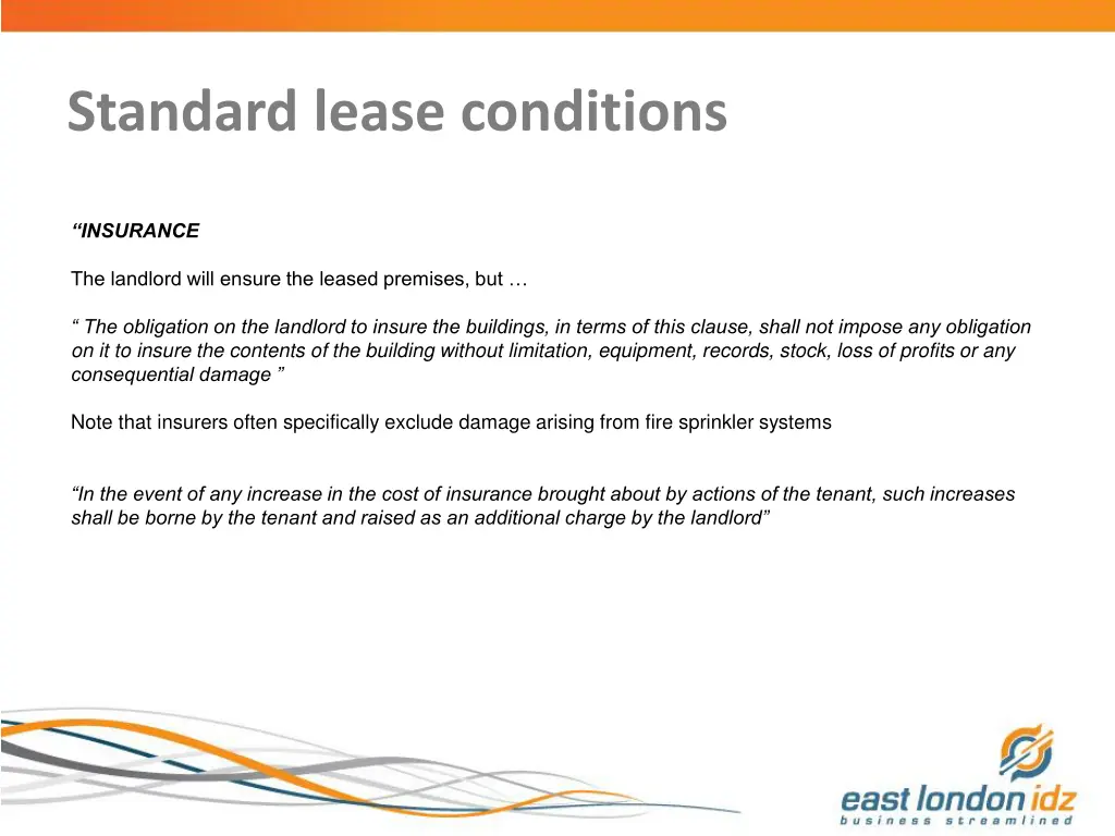 standard lease conditions 2