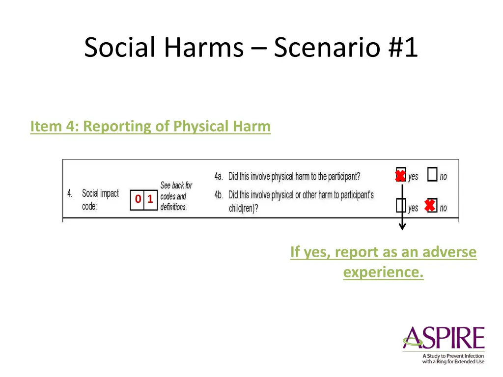 social harms scenario 1 1