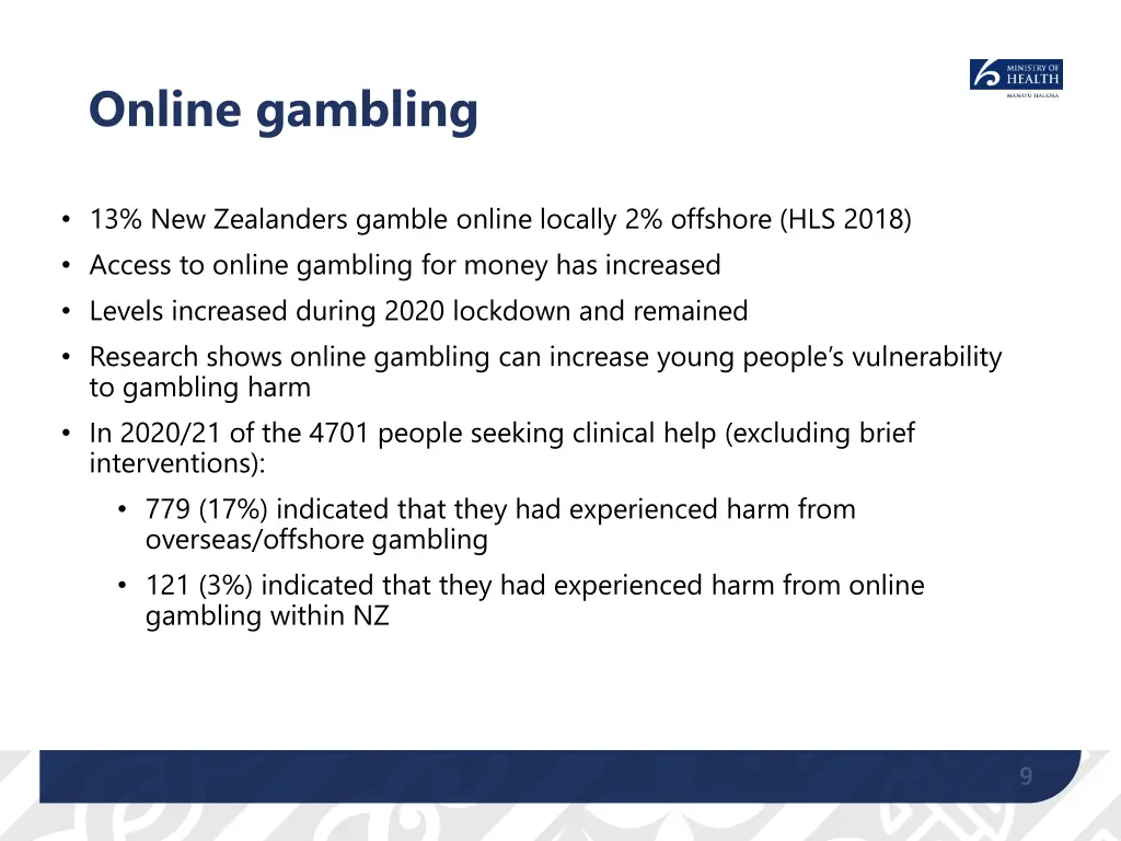 online gambling