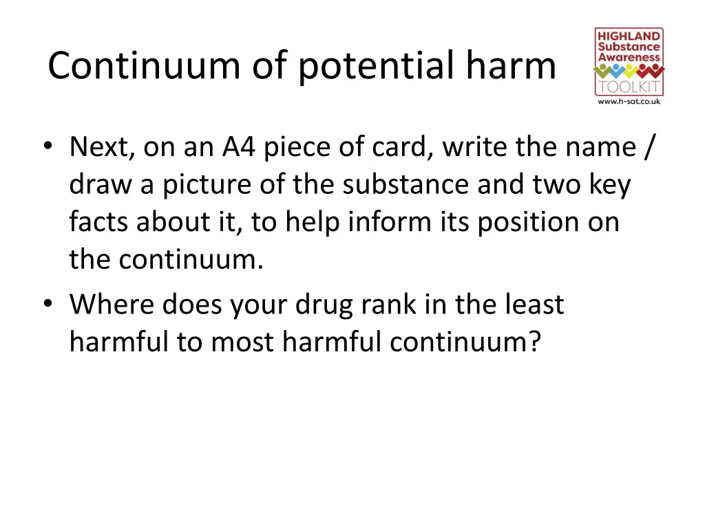 continuum of potential harm 1