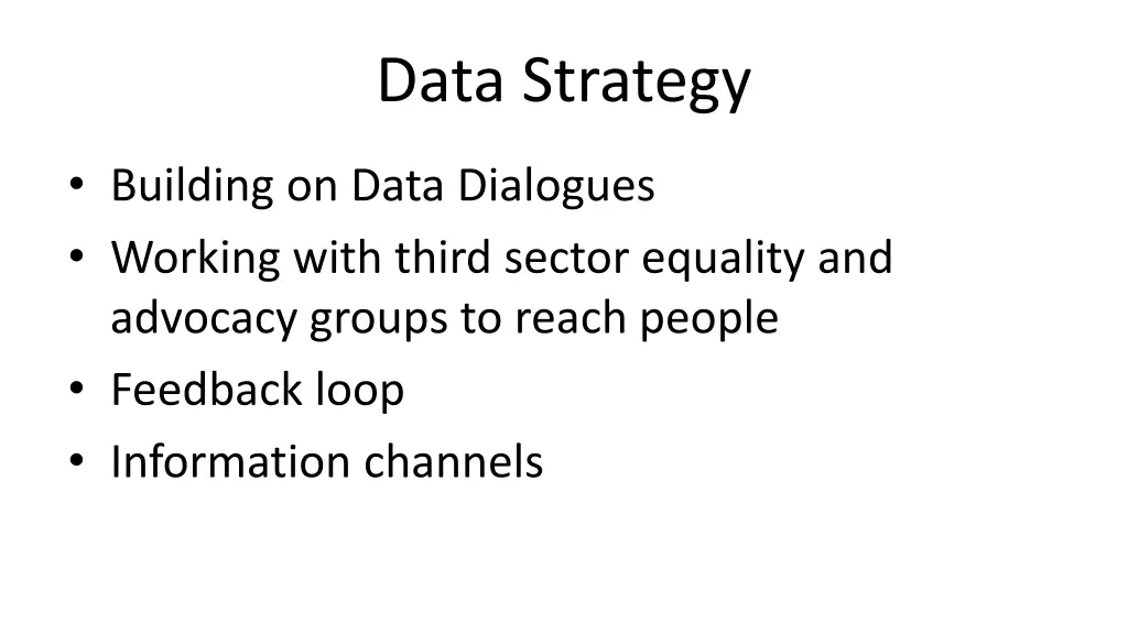 data strategy