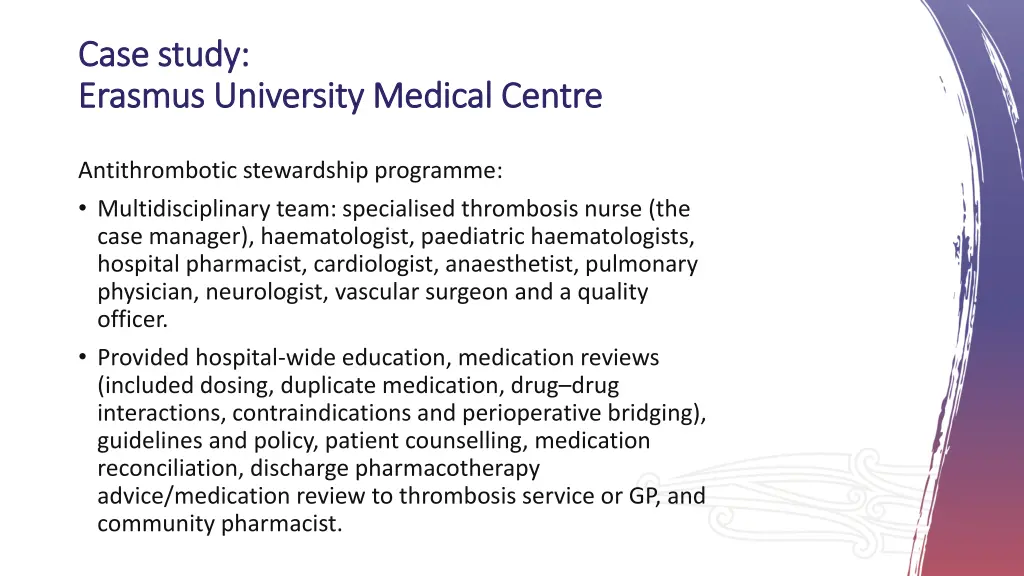 case study case study erasmus university medical