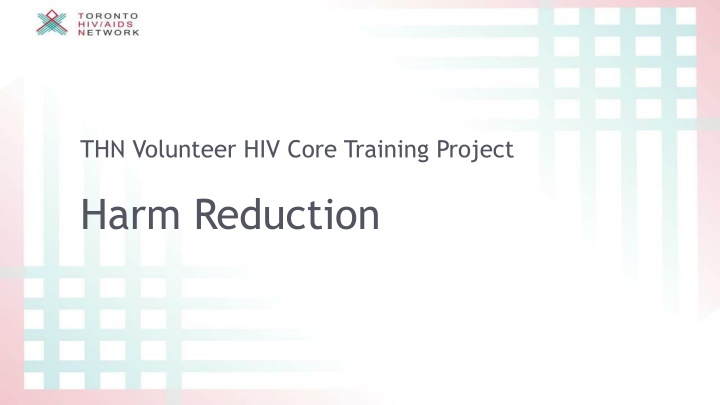 thn volunteer hiv core training project