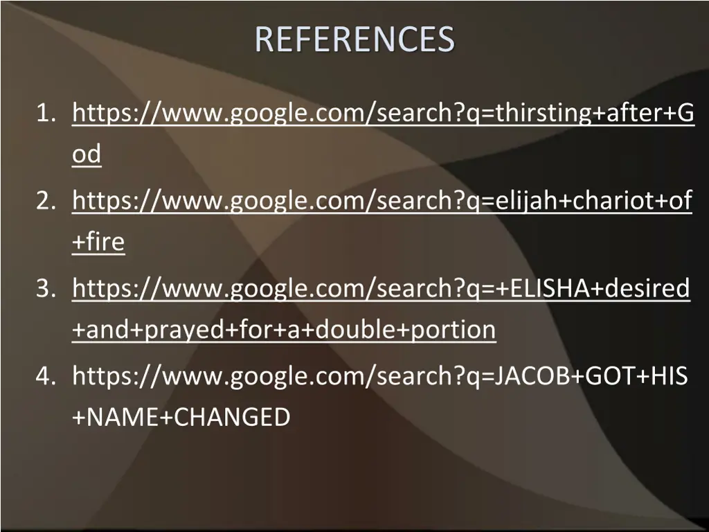 references