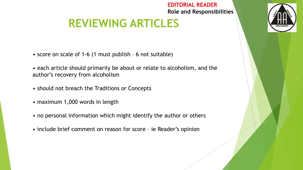 editorial reader role and responsibilities 1