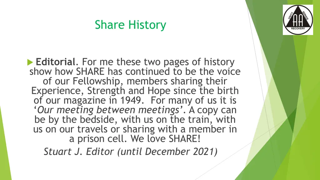 share history 13