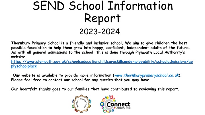 send school information report 2023 2024