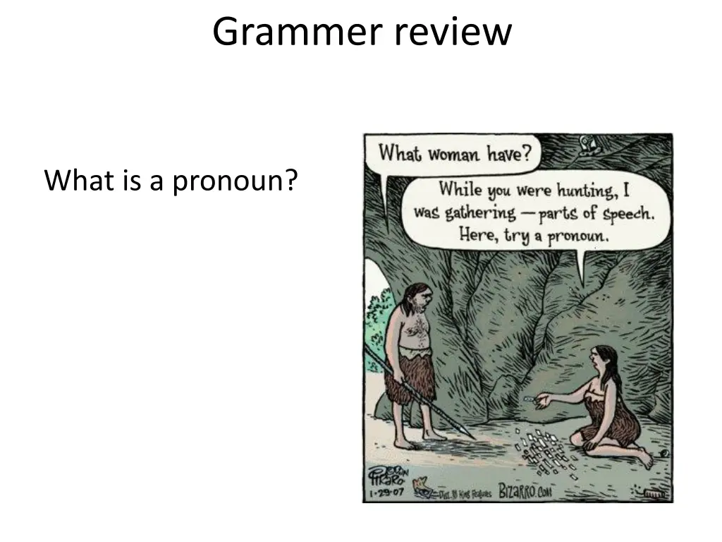 grammer review 1