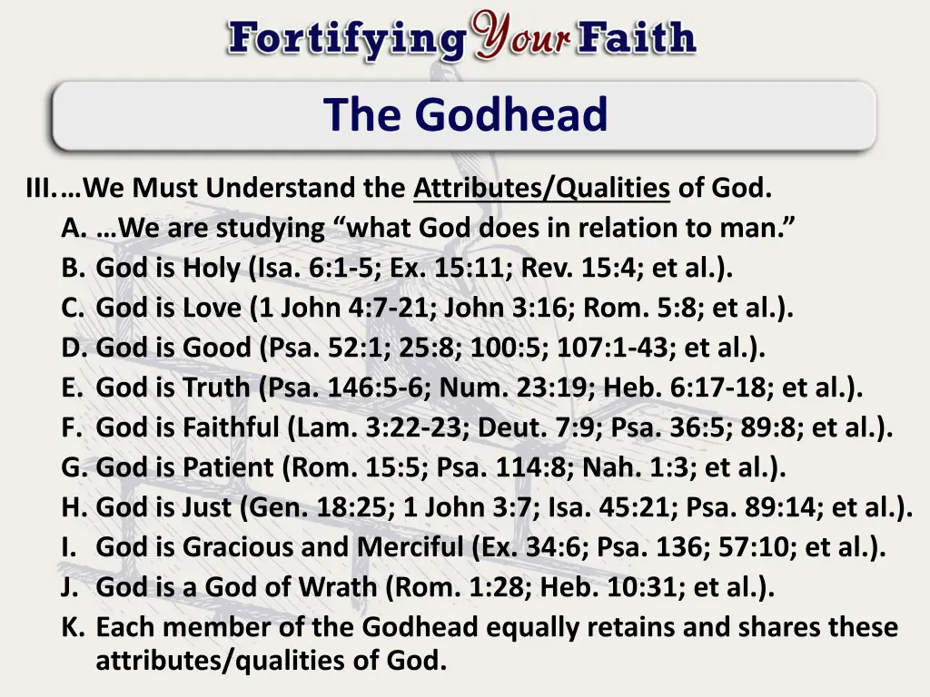 the godhead 2