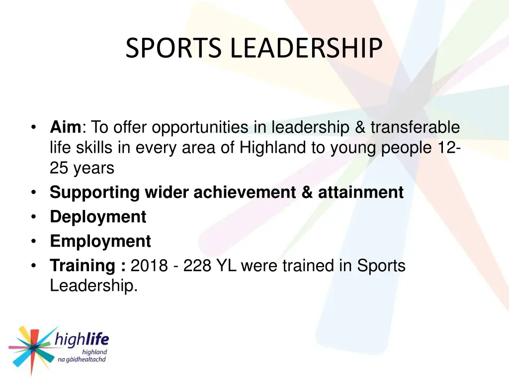 sports leadership