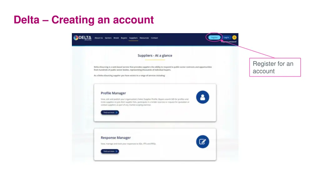 delta creating an account 1