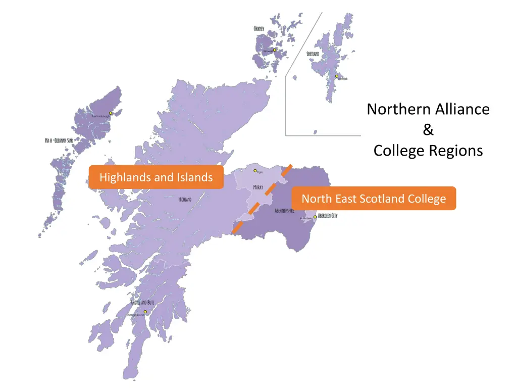 northern alliance college regions