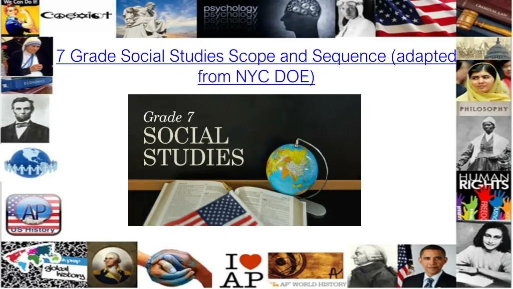 7 grade social studies scope and sequence adapted