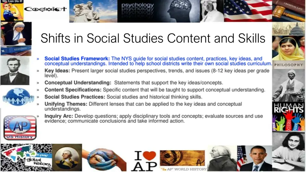 shifts in social studies content and skills