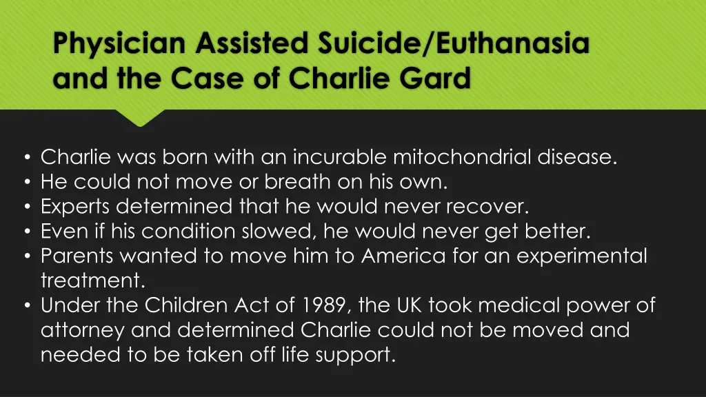 physician assisted suicide euthanasia