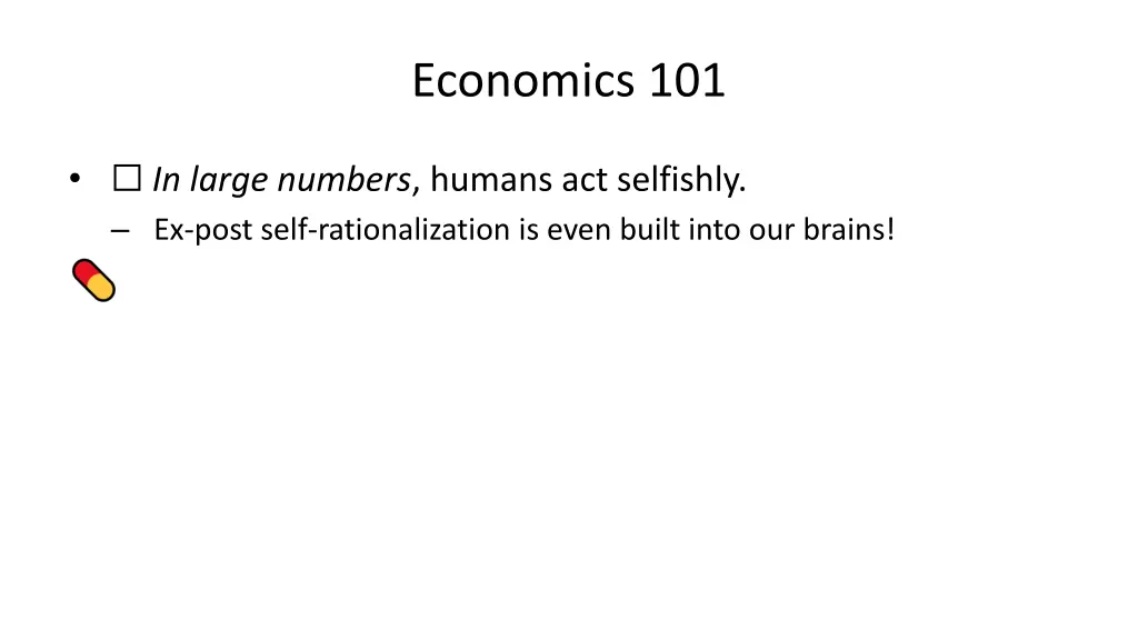 economics 101