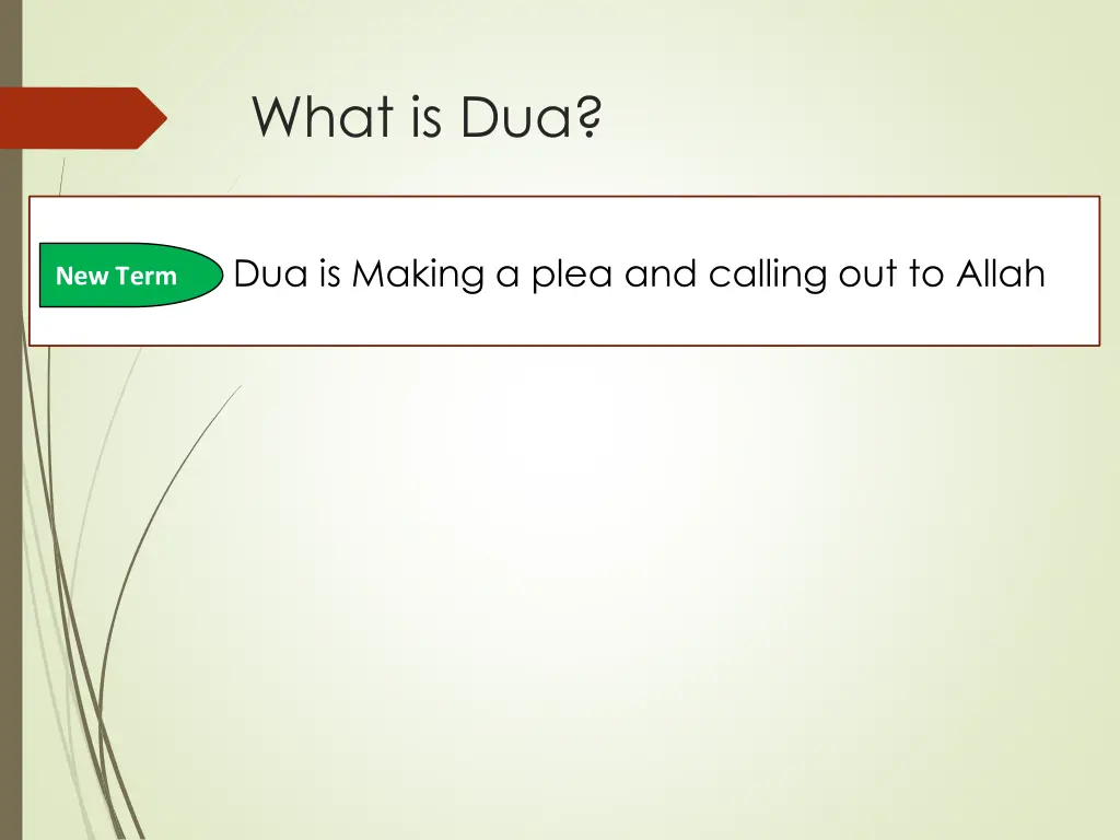 what is dua