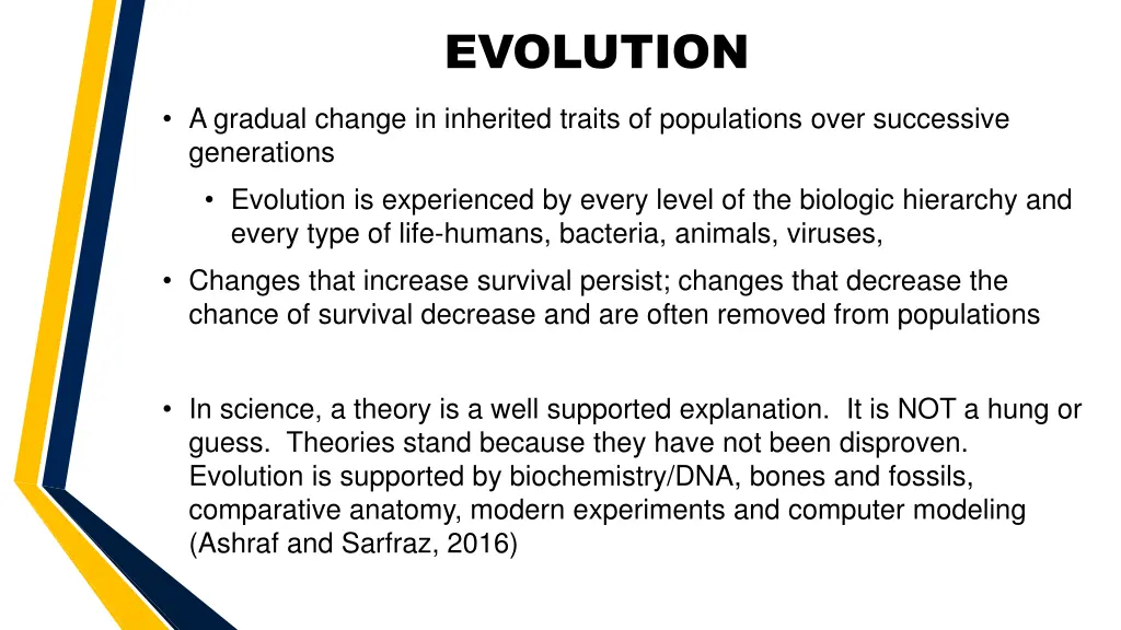 evolution