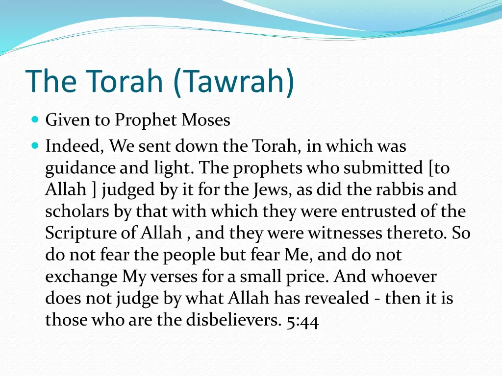 the torah tawrah