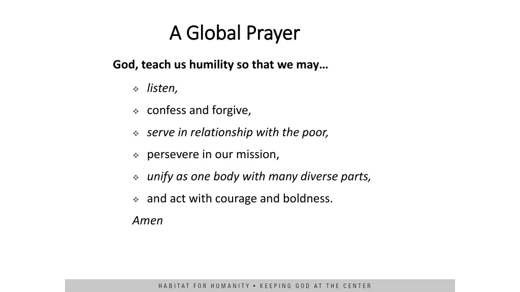 a global prayer a global prayer