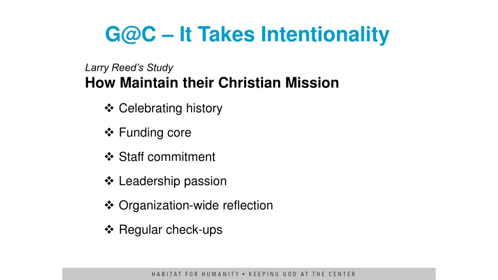 g@c it takes intentionality 1