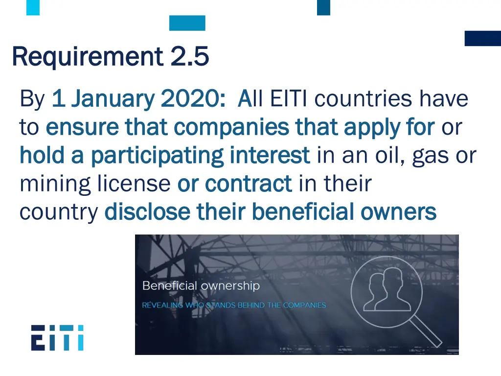 requirement 2 5 requirement 2 5 by 1 january 2020