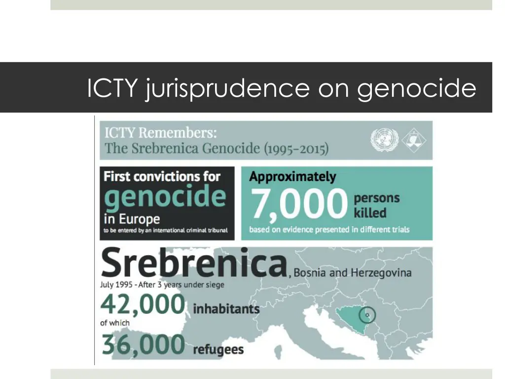 icty jurisprudence on genocide