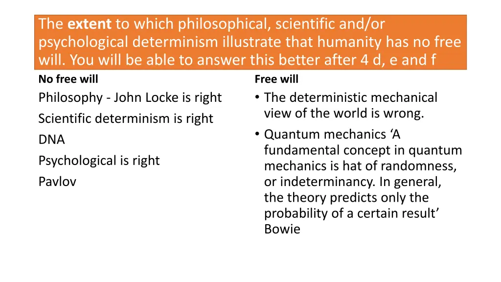 the extent to which philosophical scientific