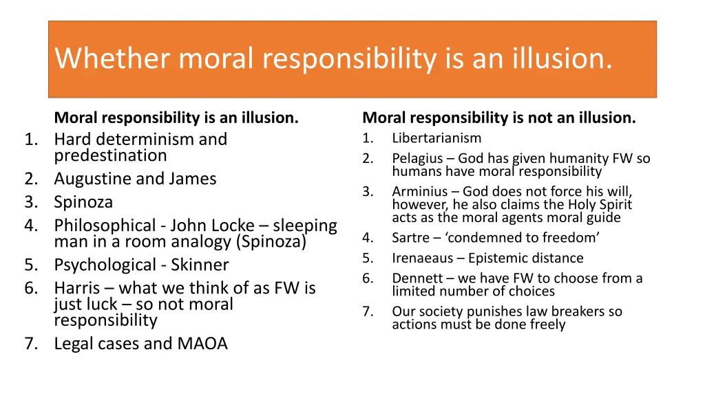 whether moral responsibility is an illusion