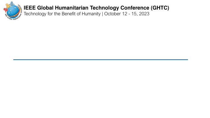 ieee global humanitarian technology conference