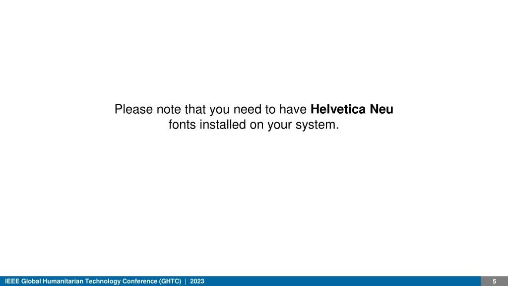 please note that you need to have helvetica