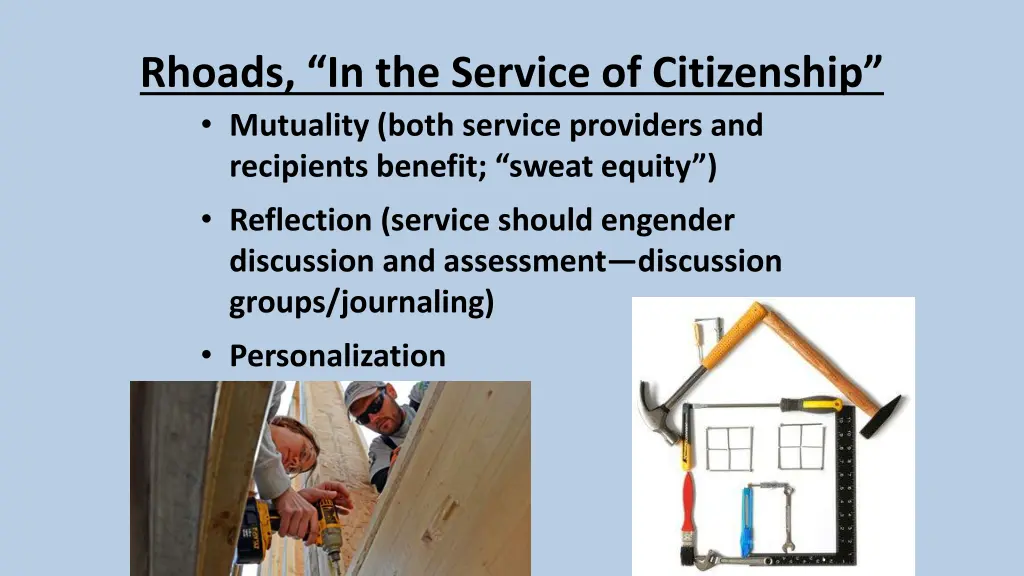 rhoads in the service of citizenship mutuality