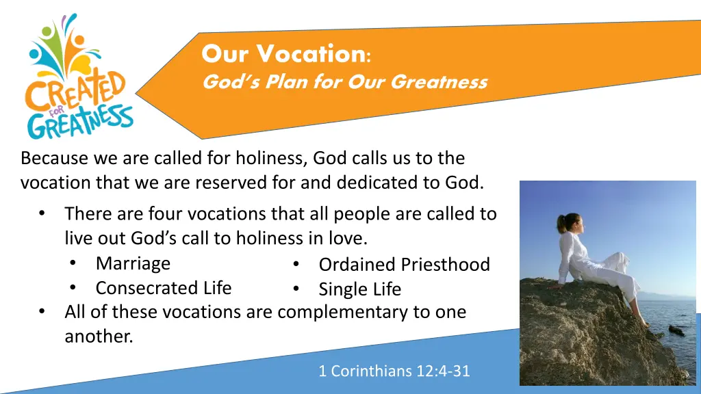 our vocation god s plan for our greatness